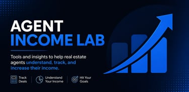 Real estate banner for agent income lab