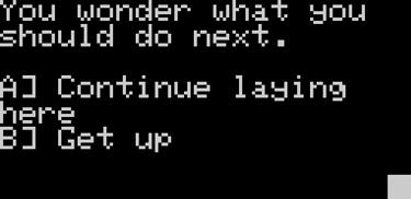 Arduboy Shadows and Eternity Choices