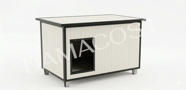 Cuccia coibentata per cane piccolo e grande