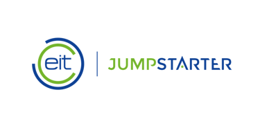 a jump starter jumping into the air with the words jump starter