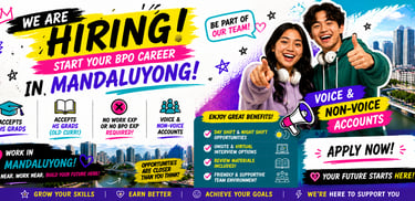 Mandaluyong Jobs BPO Jobs Call Cneter Ibex Mandaluyong Address FOundever Mandaluyong Concentrix Addr
