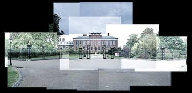 A huge joiner composition of Kensington Palace