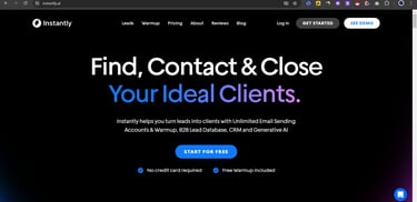 Instantly.ai - Cold Email Software