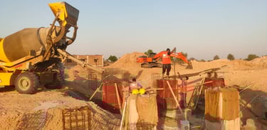 Solar infrastructure project in Jodhpur, Rajasthan.