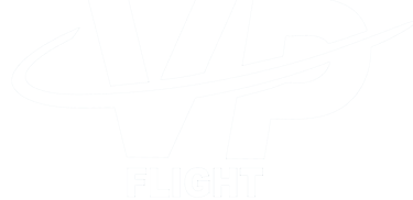 a logo for vp flight