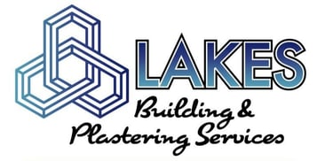 Lakes building and plastering services company logo