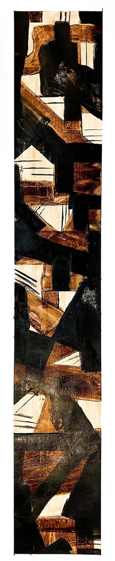neo expressionist abstract art. Natural inks and pigments. Laurence Moracchini Ditchling