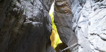 Canyon du Fournel Serre-ponçon, canyon famille Hautes-Alpes