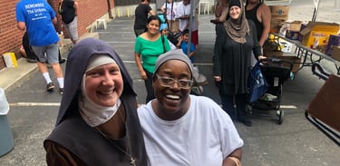Franciscan daughters of mary serving neighbors in need