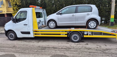 holowanie pojazdów w Katowicach, laweta SAFECAR