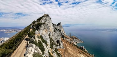 Gibraltar rock viewpoint