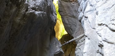 Canyon du Fournel, L'Argentières La Béssée, Hautes-Alpes Serre-Ponçon