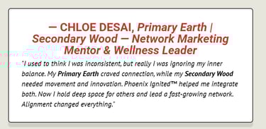 Testimonial for Earth + Wood Archetype: A creative mentor shares how they finally launched their membership with momentum.