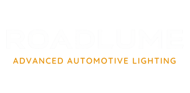 A footer logo that says ROADLUME Advanced Automotive Lighting