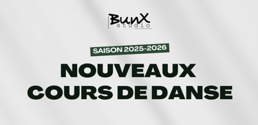 Photo Nouveaux cours de danse - Saison 2025-2026 au Bunx Studio