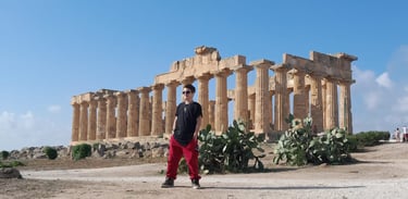 Templo griego en Castelvetrano - Sicilia - Italia