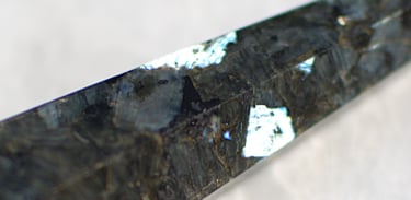 Larvikite silver flash