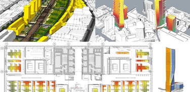 Daylight-conscious master planning and real estate development.
