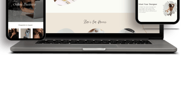 mobile web mockup