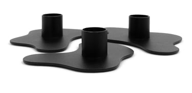 MELT kandelaren close up Zwart