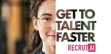 a woman with glasses and a polka dot shirt with the words get to know if