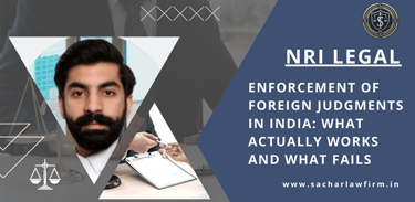 Enforcement of Foreign Judgments in India
