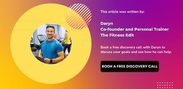 weight loss blog author banner online fitness coach