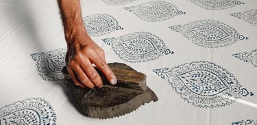 block printing process