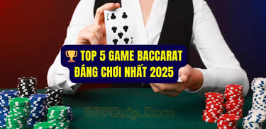 Top 5 game baccarat được yêu thích tại nhà cái 88FC