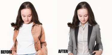 changing-casual-to-formal-clothes