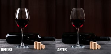 glass-glare-removal