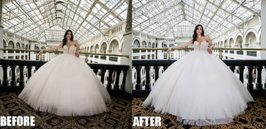 Wedding Before and After