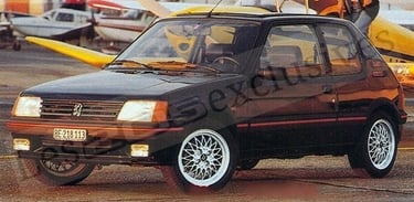 Image d'archives Peugeot 205 GTI Magic 1990