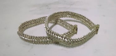 "Handcrafted artificial tribal anklet pair–ethnic jewelry for women-for foreign markets"