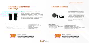 Fotoceldas para Motores