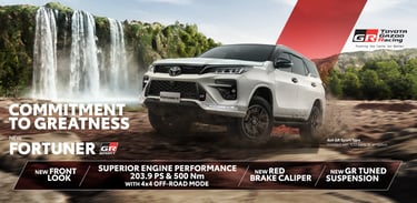 All New Fortuner 4x4 GR-sport
