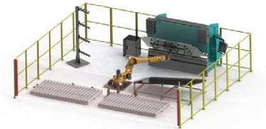 integración en México robot industrial chino de calidad estun para prensa dobladora CNC