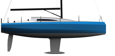 M36 Life sail yacht design starboard exterior