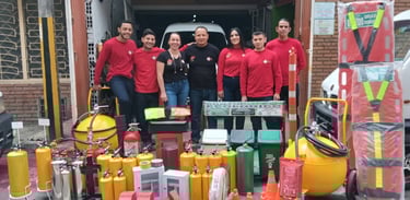 Equipo de trabajo Extintores Fire Stop - Bogota