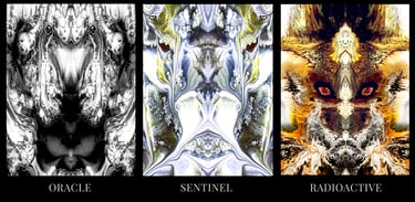 Oracle Dream Carnival phone case artwork  Sentinel Dream Carnival phone case artwork  Radioactive Dr