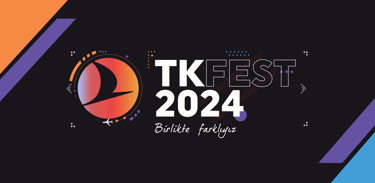 TKFEST 2024 için Türk Hava Yolları marka diliyle hazırlanan etkinlik KV animasyonu