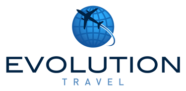 Logo colores Evolution Travel