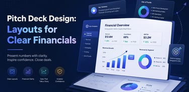 Pitch Deck Design: Layouts for Clear Financials