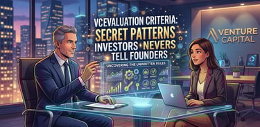 VC Evaluation Criteria: Secret Patterns Investors Never Tell Founders