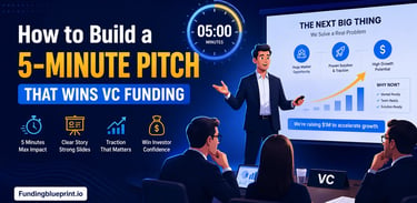 How to Build a 5-Minute Pitch That Wins VC Funding