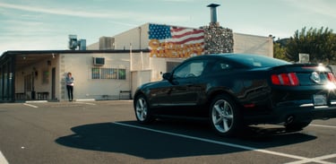 Ford Mustang GT 2011 cena do filme Drive (2011)