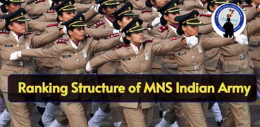 Ranking Structure of MNS Indian army