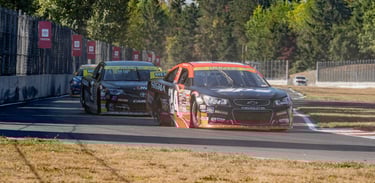 Greg Biffle at the Portland International Raceway for the Portland 112 on August 29th, 2025