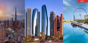 Dubai Abu Dhabi Sharjah