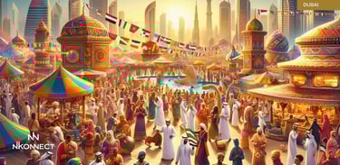 dubai global village art image